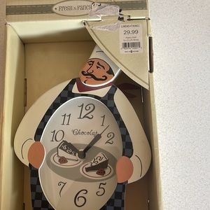 Fresh and Fancy wall clock